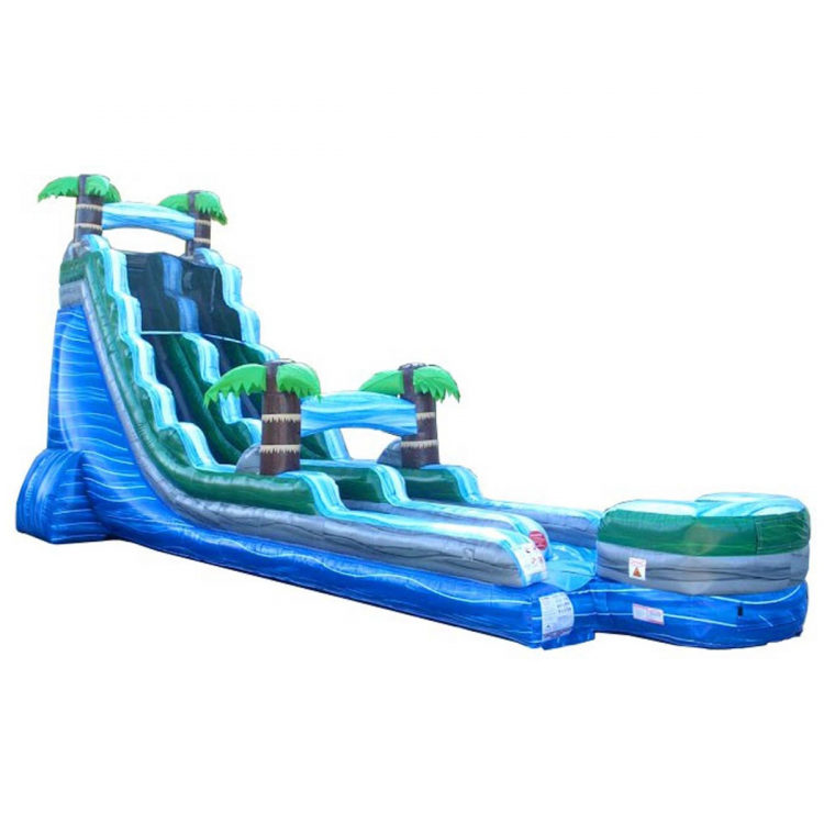 22' Blue Marble Water Slide