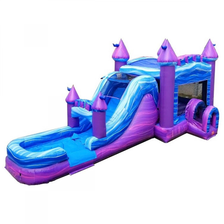 Mega Purple Combo Water Slide